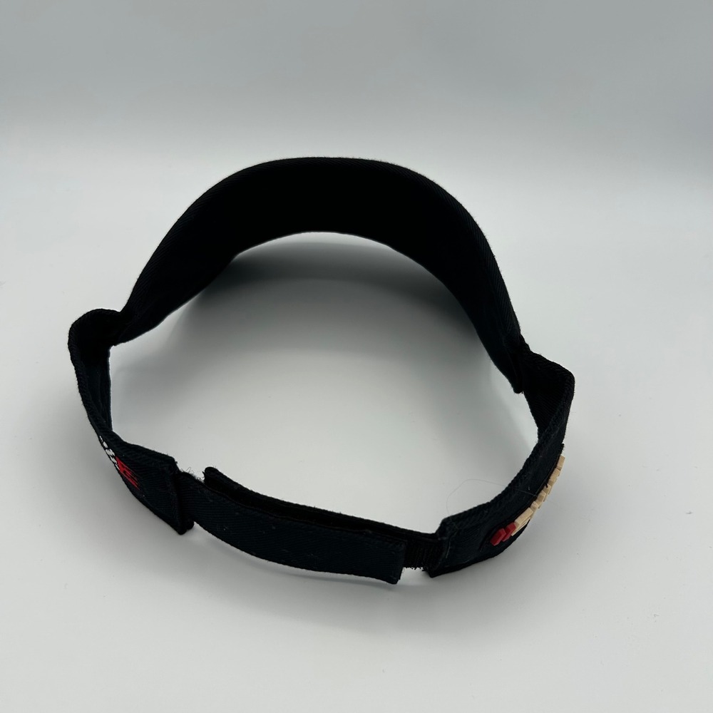 Dodge Visor Hat Unisex OSFM Black Racing Automotive Y2K Style - Picture 3 of 5